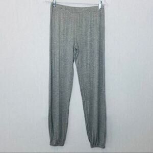Grey Pajama, lounge jogger pants, Grey Medium